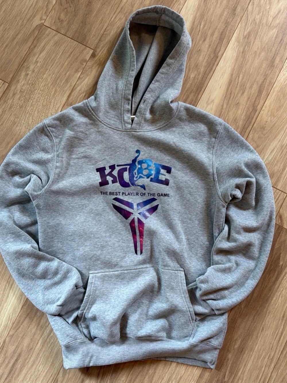Kobe Bryant Gray Galaxy Sweatshirt